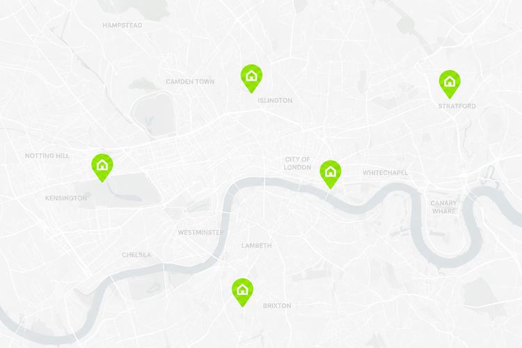 London neighbourhood map, Hoodly